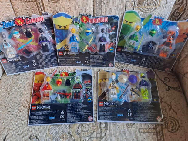 Új, Bontatlan Lego Ninjago minifigurák (Újság nélkül)
