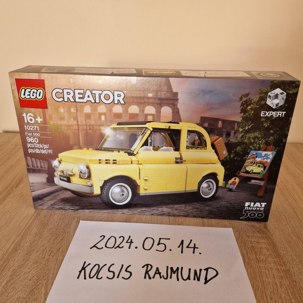j! Bontatlan! Fiat 500 Lego 10271 Creator expert