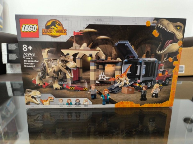 j! Bontatlan! LEGO 76948 T. rex & Atrociraptor Dinosaur Breakout