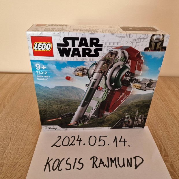 j! Bontatlan! Lego Star Wars 75312 Boba fett csillaghajja