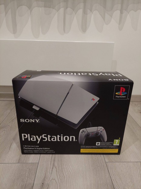Új, Bontatlan, Playstation 5 (PS5) Digital Edition 30th Anniversary