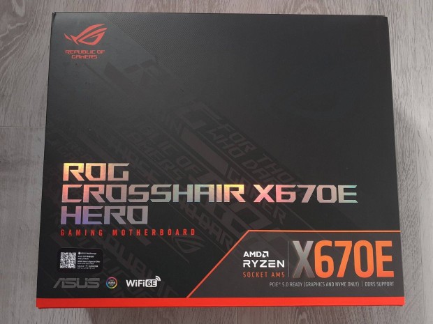 j, Bontatlan - Asus ROG Crosshair X670E HERO - 3 v Aqua garancia!