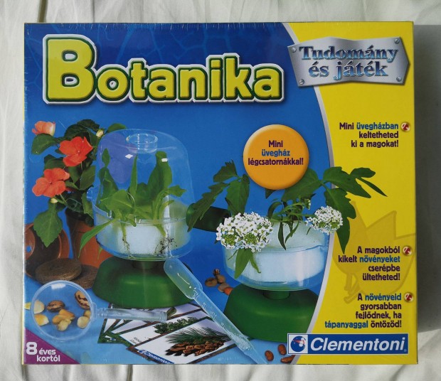 Új! Botanika tudomány és játék