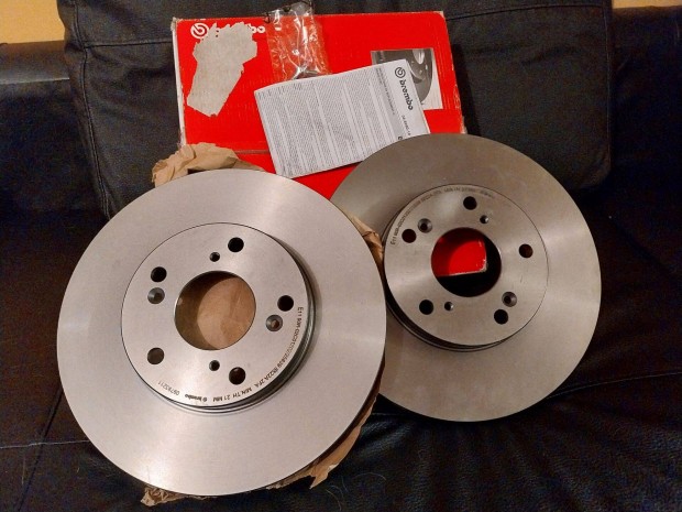 Új, Brembo első féktárcsa pár, 282mm - Honda Accord, Civic, CRV, stb