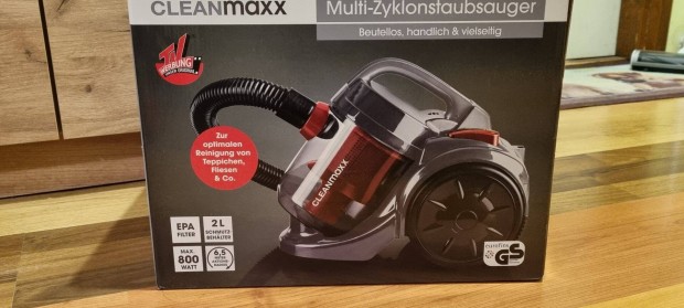 j! Cleanmaxx multi ciklon porszv 800W porzsk nlkli 2l