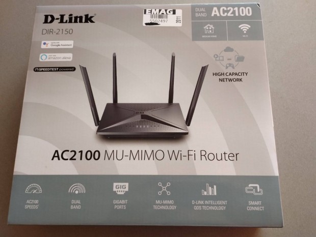 j- D-Link DIR-2150 AC2100 wifi router