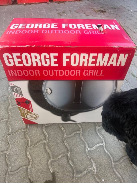 Új! Elektromos grillező George Foreman