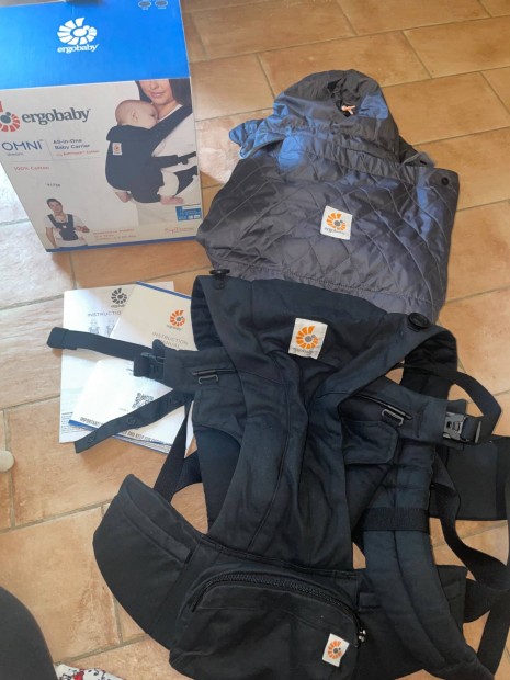 Új! Ergobaby omni dream csatos hordozó+takaró