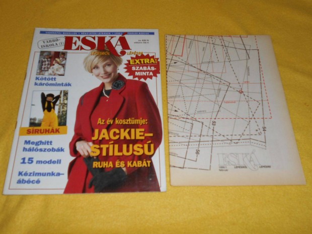 j" Esk " varriskola magazin. 1996/1. Szabsmintval, 66 old