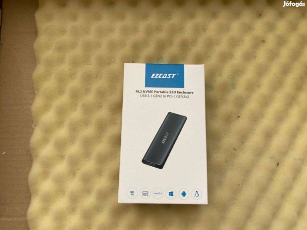 Új! Ezcost Nvme USB ház Nvme SSD to USB SSD ház Nvme ház
