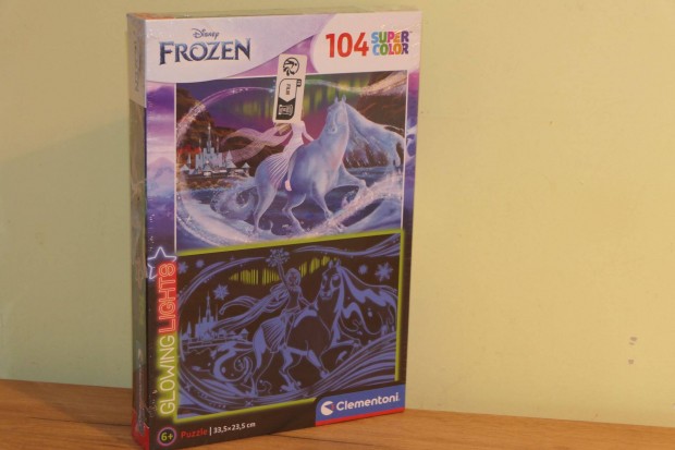 j! Frozen jgvarzs puzzle (vilgt) flureszkl kiraks jtk