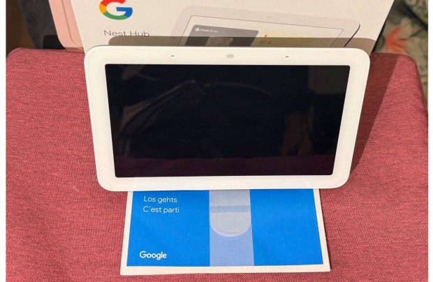 Új! Google Nest Hub (2nd gen) Charcoal - gar