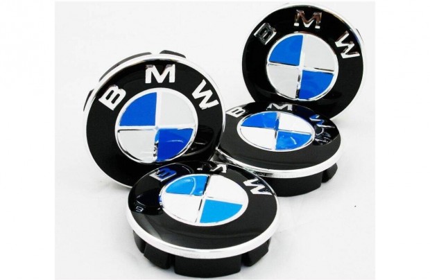 Új, Gyári BMW felni kupak, felni közép, porvédő kupak (68mm)