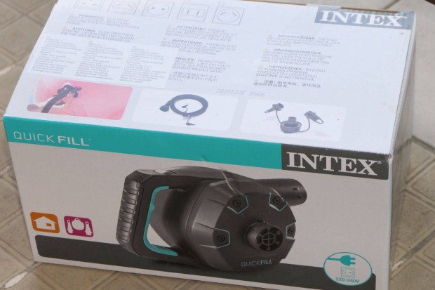 Új! Intex Quick Fill elektromos pumpa 1100L/perc