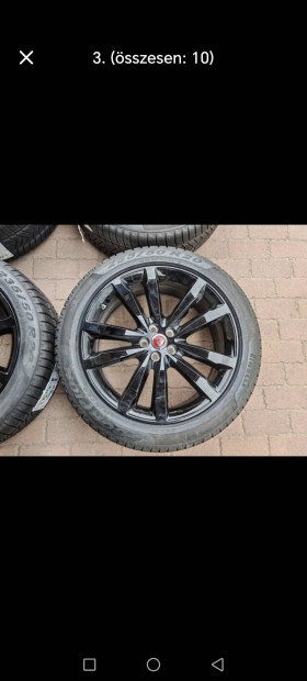 Új! Jaguár e-pace 20 colos alufelni garnitúra 235/50r20 Pirelli téli