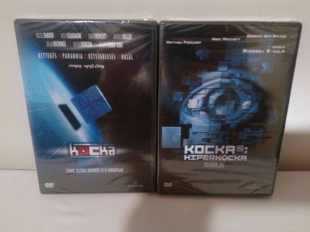 j, Kocka 1-2 DVD Horror