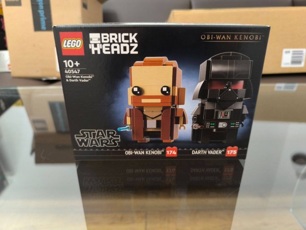 j! LEGO Brickheadz Star Wars 40547 Obi-Wan Kenobi & Darth Vader