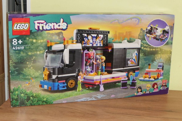 j! LEGO Friends 42619 Popsztr turnbusz 8+ (Ingyen foxpost)