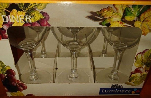 j! Luminarc Signature 25 cl-es talpas pohr szett