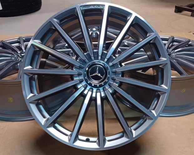 j! Mercedes GLA GLB W247 AMG grau alufelnik 5x112 8,5x21 Et51 4db