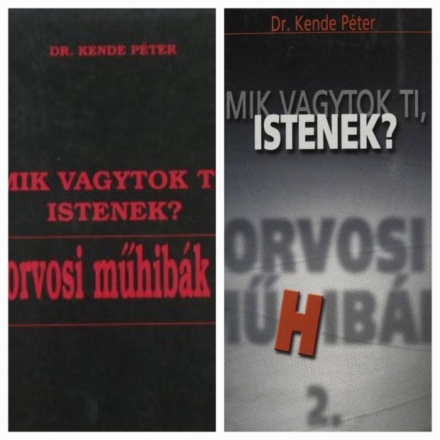 j, Mik vagytok Ti, Istenek? I.-II.ktet, 2 db knyv egyben