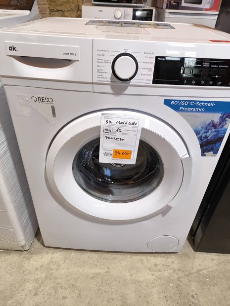 Új ,Ok 7kg-os mosógép garanciával