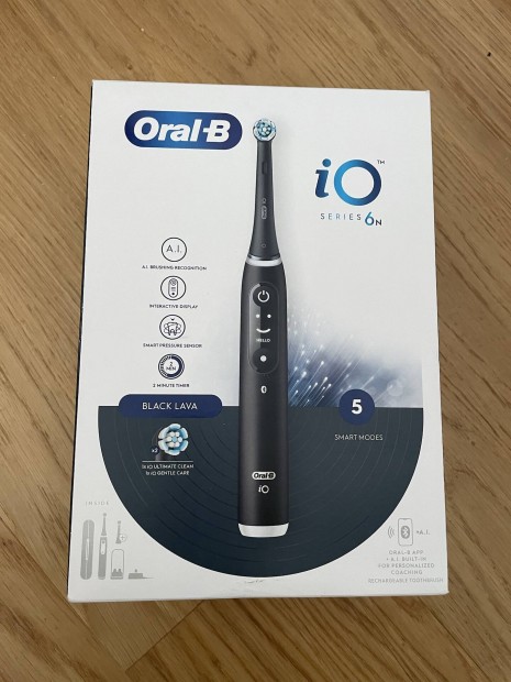 j! Oralb IO6 elektromos fogkefe