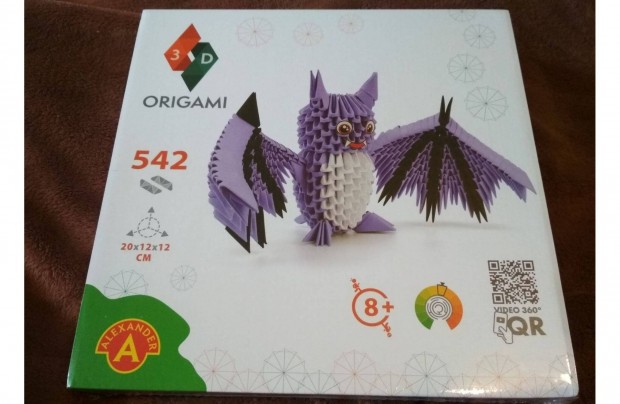 j, Origami denevr 542 db-os