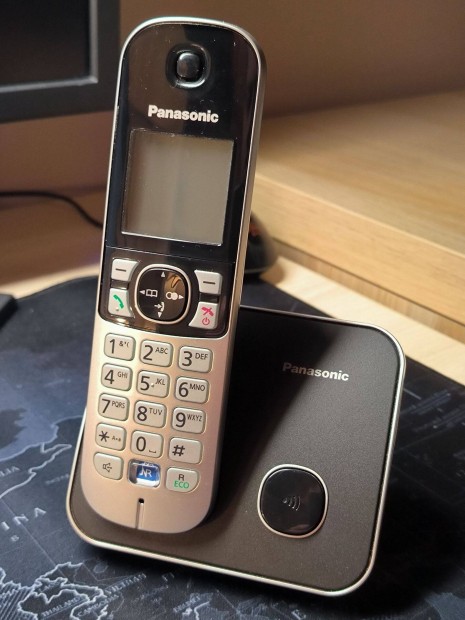 j! Panasonic Kx-TG6811 vezetk nlkli telefon, dobozban, tesztelve