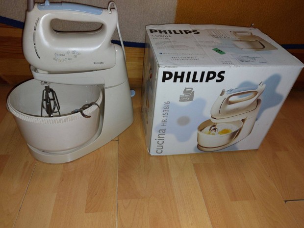 j, Philips mixer. Dobozban