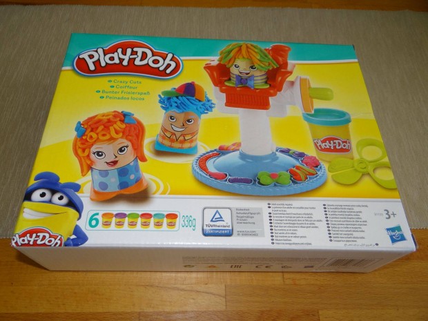 j! Play Doh Crazy Cuts fodrsz gyurma szett jtk 3+