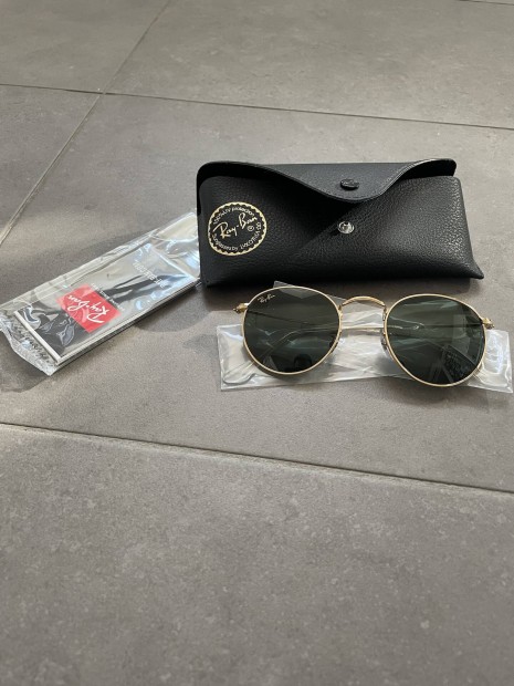 j! Ray-Ban Round Metal RB 3447 9196/31 47 napszemveg