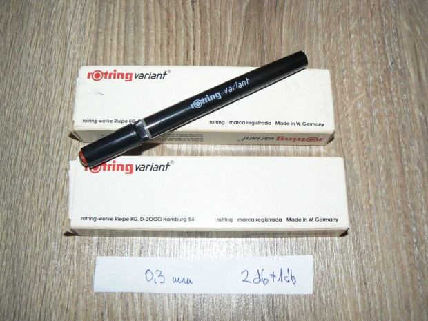 Új! Rotring Variant csőtoll 0,3 mm
