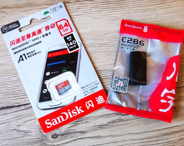 j, Sandisk Ultra microsdxc krtya 64GB(140MB/s, A1, Class 10) -50%!