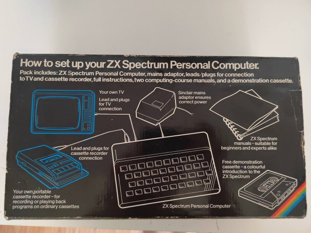 j! Sinclair Zx Personal Computer 48k Vintage 