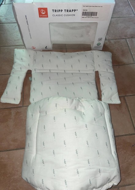 Új! Stokke tripp trapp székhez párna / huzat