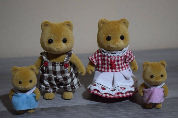 j! Sylvanian medve-maci csald /6/