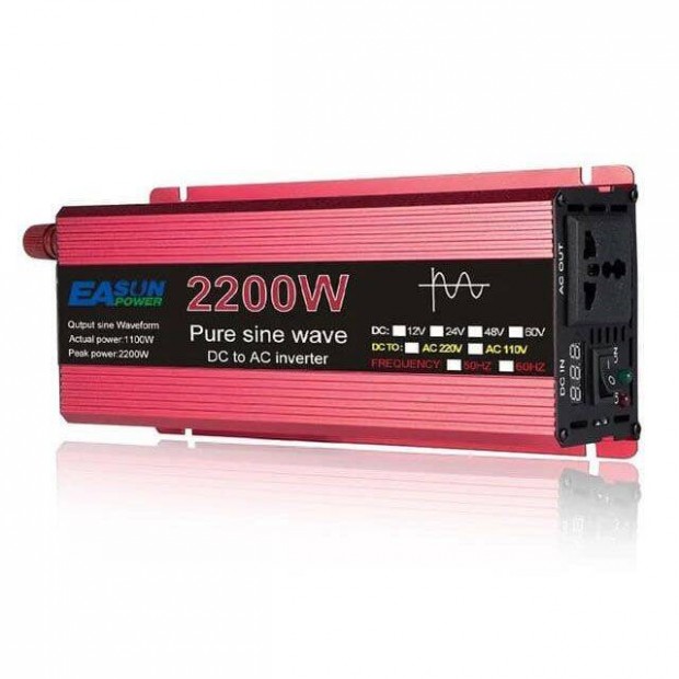 j, Tiszta sznuszos Inverter 2200 watt | szmla + gar