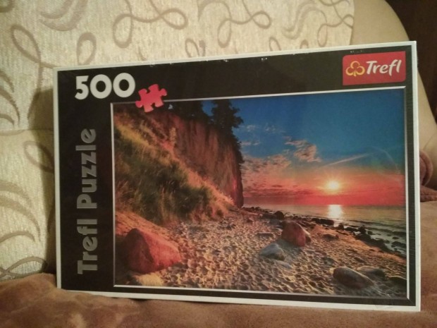 j, Trefl puzzle Orlowski szikla 500 db-os