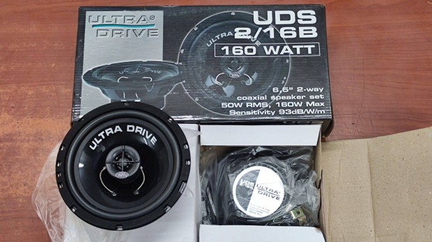 j, Ultra Drive UDS 160W 2 utas 16,5cm hangszr szett
