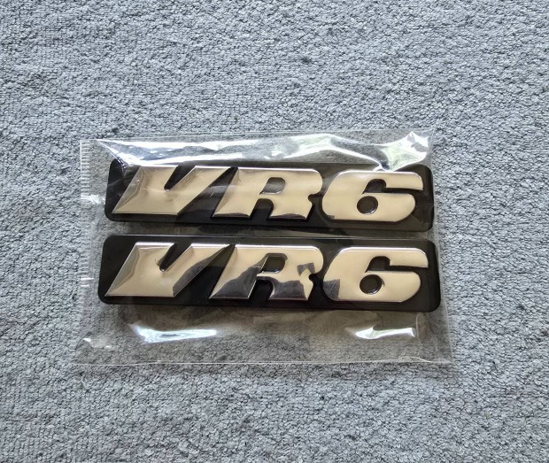 Új! VW Golf 3 VR6 Díszléc embléma