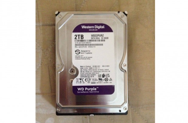 j! Western Digital Purple 3.5 2TB HDD