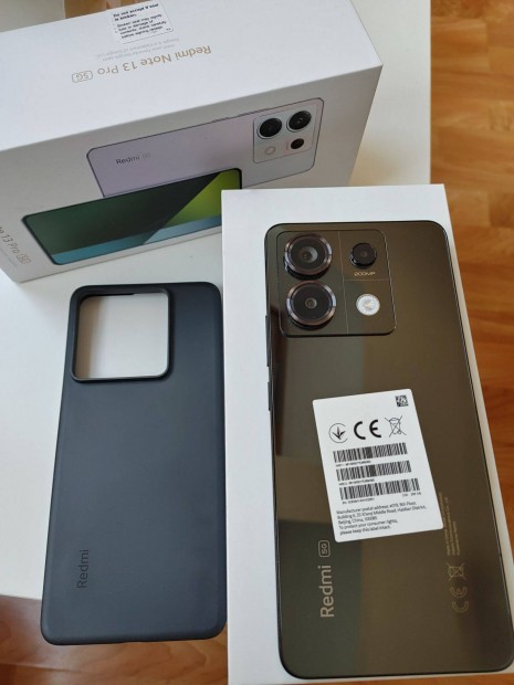 Új! Xiaomi Redmi Note 13 Pro 5G, Számlás, Garis!!