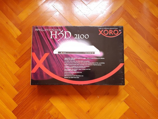 j, Xoro HSD 2100 Silver Dvd lejtsz