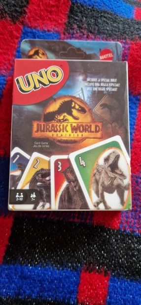 j - 112 lapos Jurassic World Uno krtya 