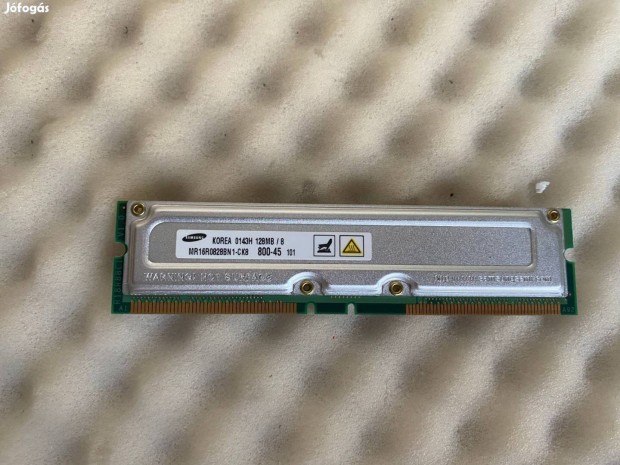 j - 128MB Rdram128MB MR16R0828BN1-CK8 Samsung szerver RAM memria