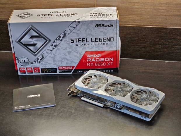 j - AMD Radeon RX 6650 XT Steel Legend 8G