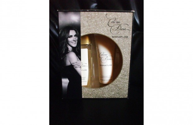j " Celine Dion , Signature " 75ml parfm + 75ml testpol csomag