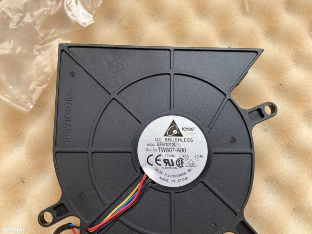 j - Dell XPS one A2010 ventiltor fan CPU Bfb1012L TW807 0TW807