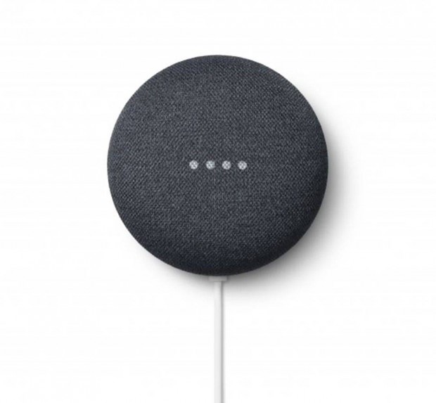 Új - Garancia - Google Nest Mini Antracit okos hangszóró